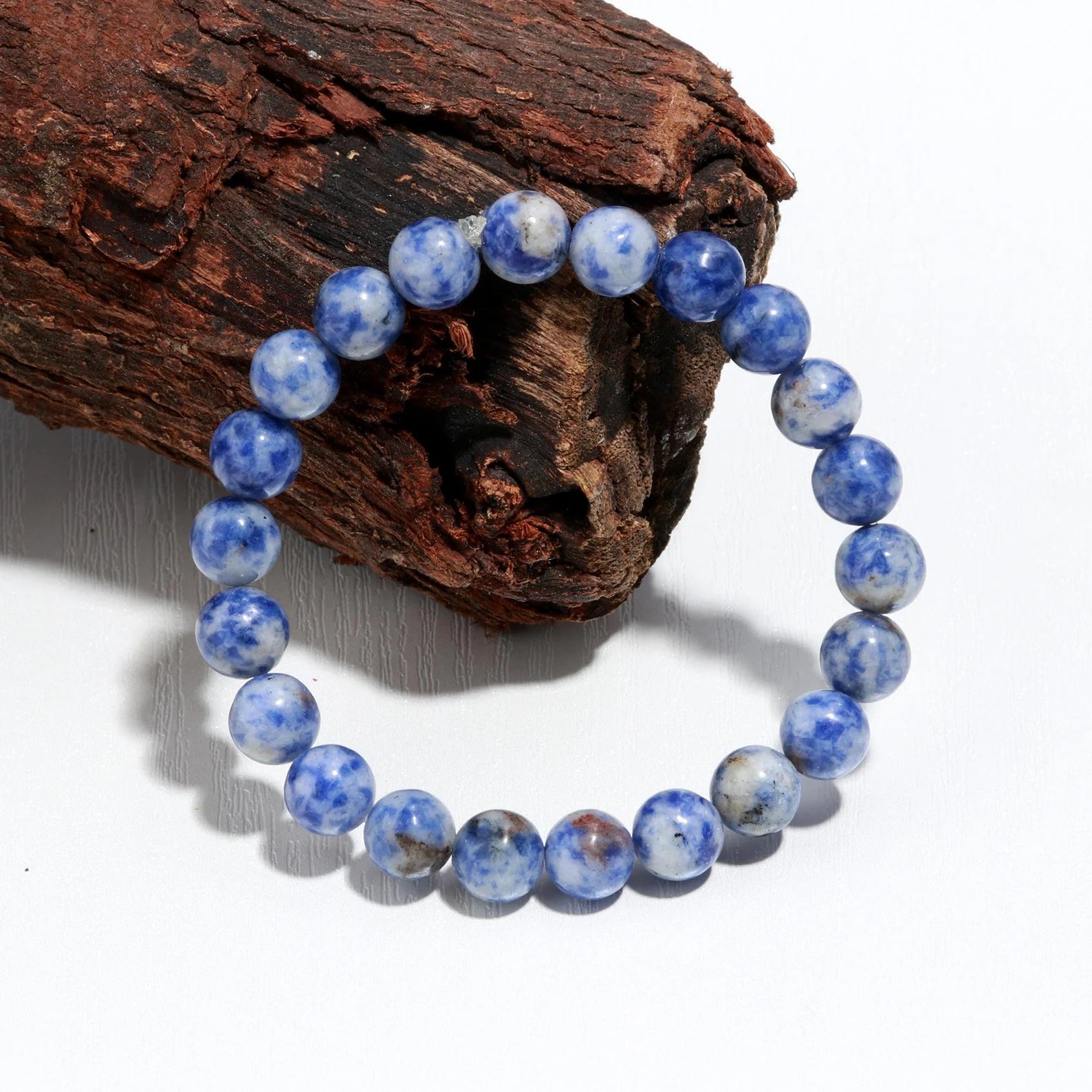 Natural Blue Sodalite Stone Bracelet | Chakra Pot – Chakrapot