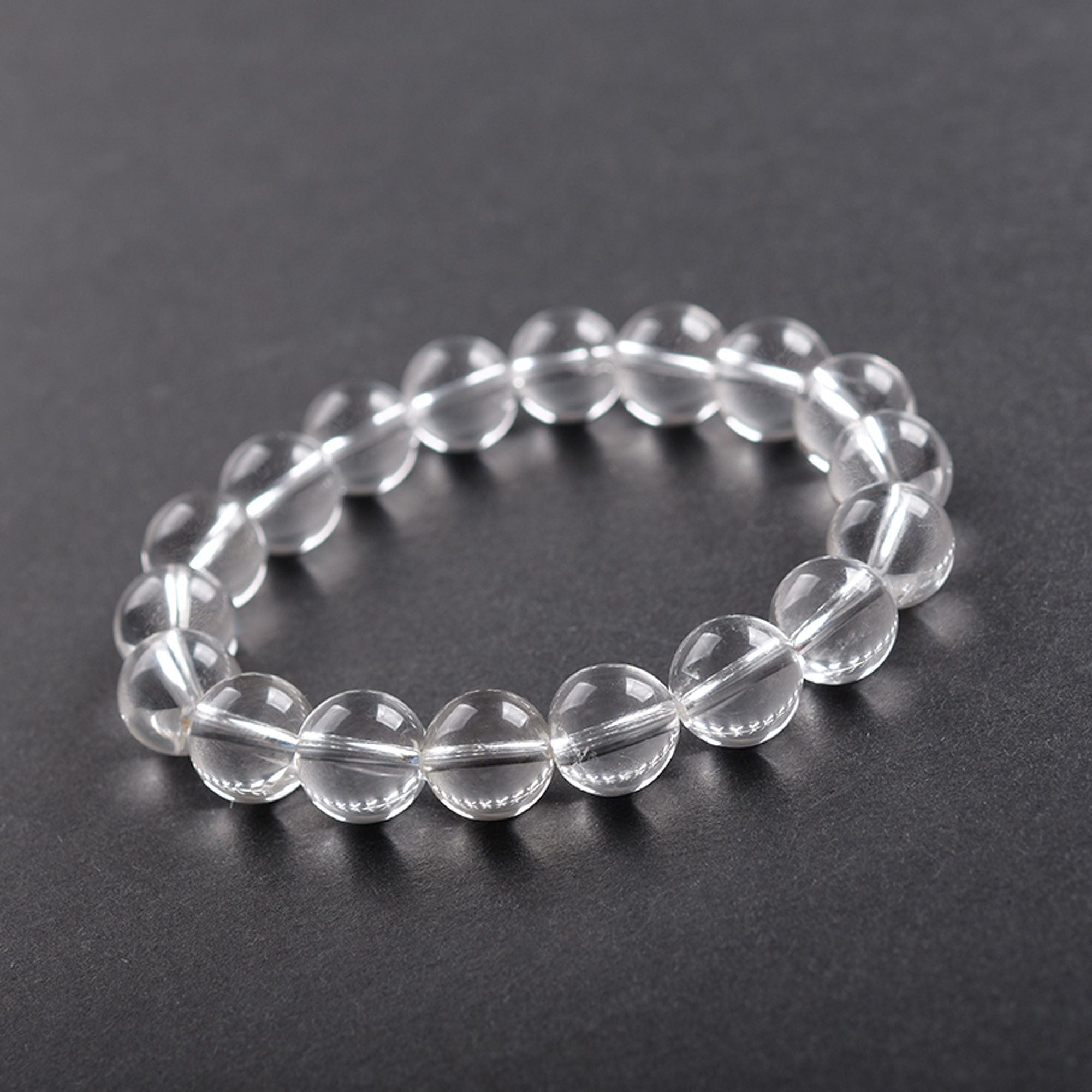 Buy Reiki Crystal Products Clear Quartz Bracelet Crystal Stone Tumble  Bracelet for Reiki Healing and Crystal Healing (Color : Clear) at Amazon.in
